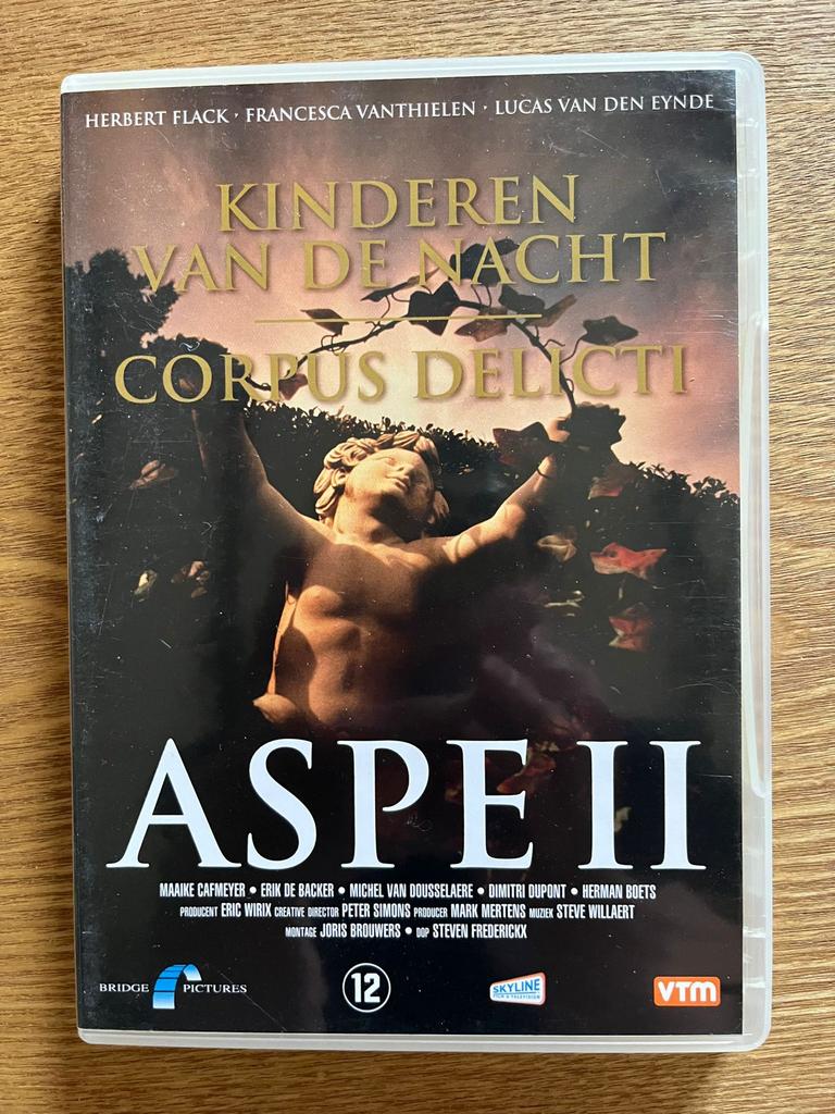 DVD Aspe II: Kinderen van de Nacht - Corpus Delicti, Vanaf 12 jaar, Ophalen of Verzenden, Zo goed als nieuw, Actie en Avontuur