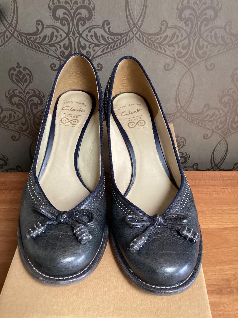 Pumps Clarks 38,5 blauw, Pumps, Blauw, Ophalen of Verzenden, Zo goed als nieuw