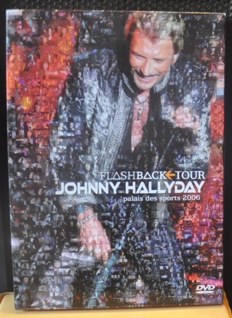 dvd johnny hallyday flashback tour paris 2008 (x20420), Enlèvement ou Envoi, Comme neuf, Musique et Concerts