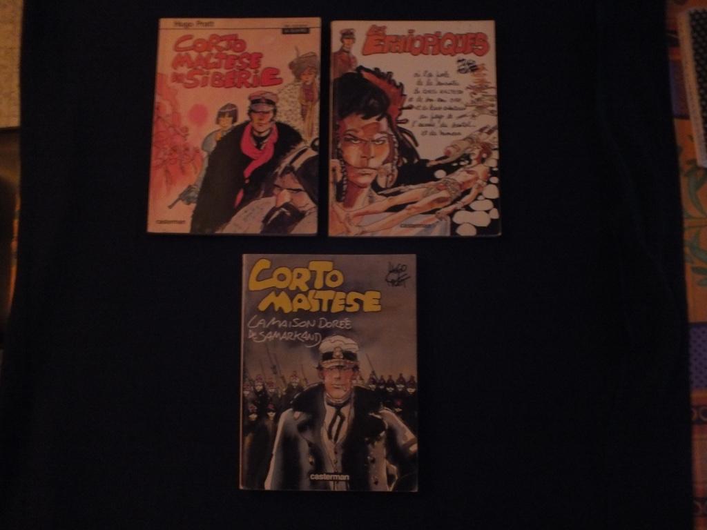 CORTO MALTESE (4 ALBUMS).         EDITIONS CASTERMAN, Boeken, Stripverhalen, Gelezen, Complete serie of reeks, Ophalen of Verzenden
