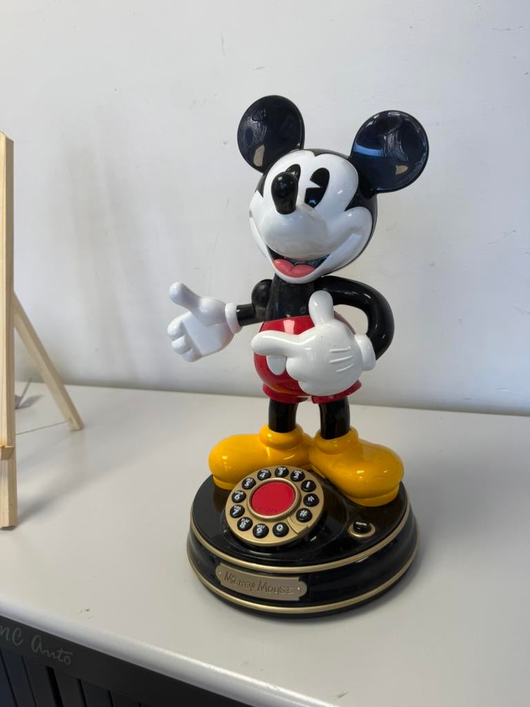 Mickey Mouse Disney beeld, Ophalen of Verzenden, Mickey Mouse, Gebruikt, Beeldje of Figuurtje