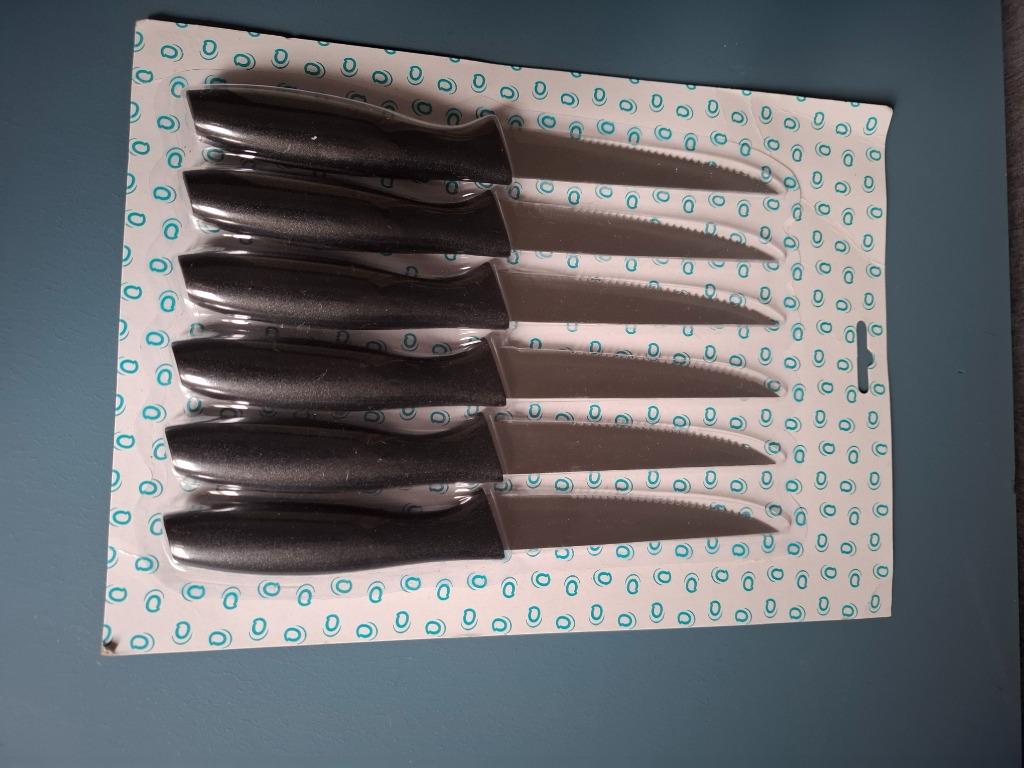 6 steakmessen  NIEUW, Huis en Inrichting, Keuken | Bestek, Ophalen of Verzenden, Nieuw