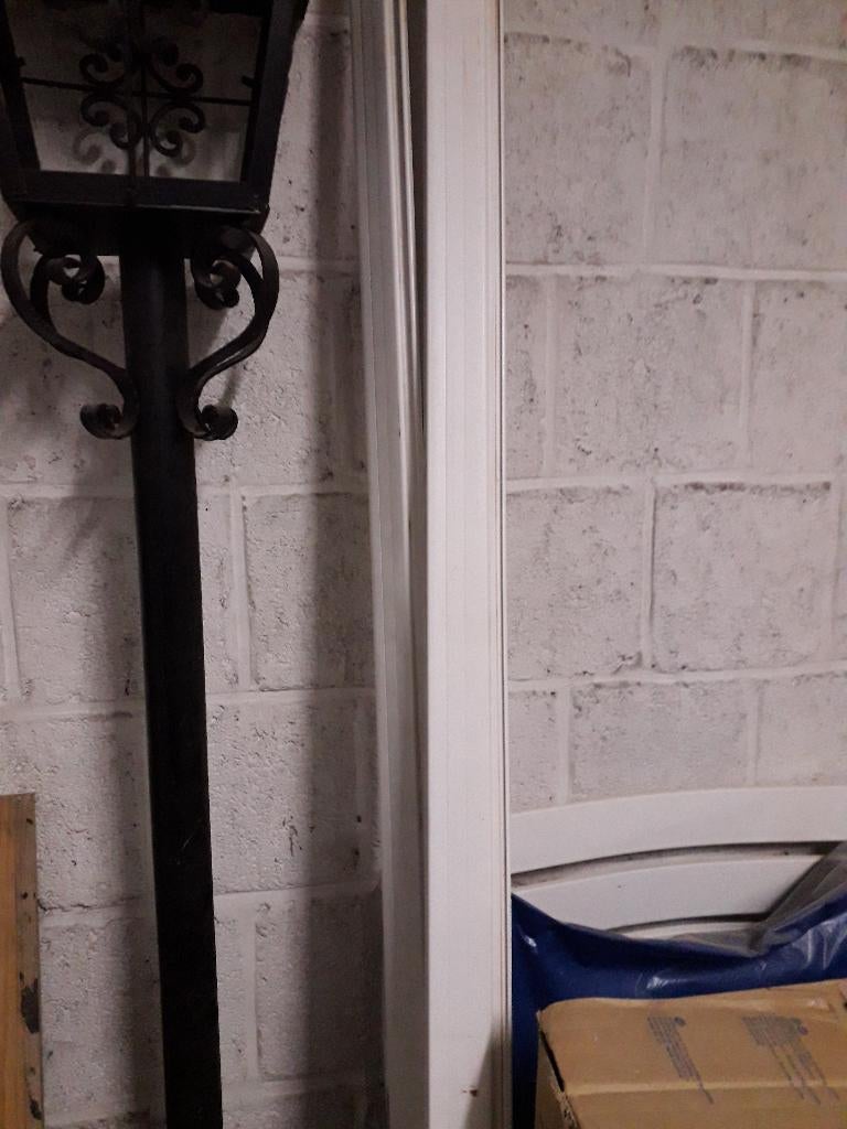 Lames de volets blanches anc. ISOBELEC (répar. tablier), Bricolage & Construction, Volets, Enlèvement, Utilisé, Blanc