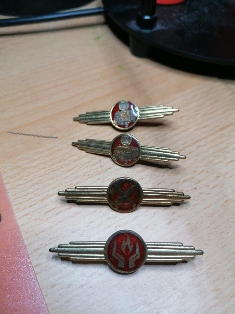 Certificaten van brandweermannen, Verzamelen, Militaria | Algemeen, Ophalen of Verzenden