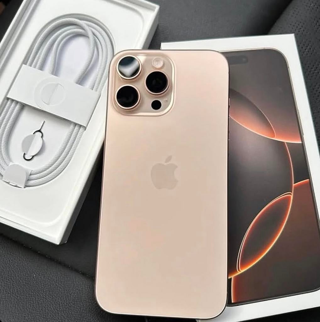 iPhone 16 pro max 256gb gold, Telecommunicatie, Mobiele telefoons | Apple iPhone, IPhone 16 Pro Max, Zo goed als nieuw, Zonder simlock