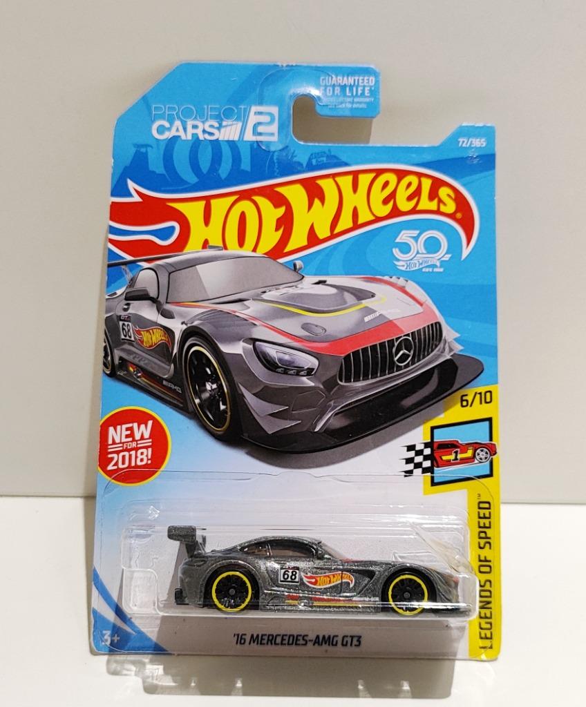 Hot Wheels Mercedes Amg GT3 'Project Cars 2' (2017), Ophalen of Verzenden