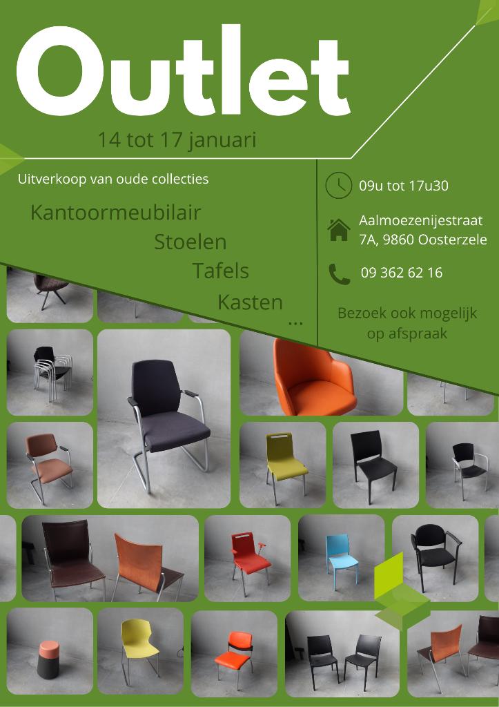 OUTLET KANTOORMEUBILAIR, Ophalen