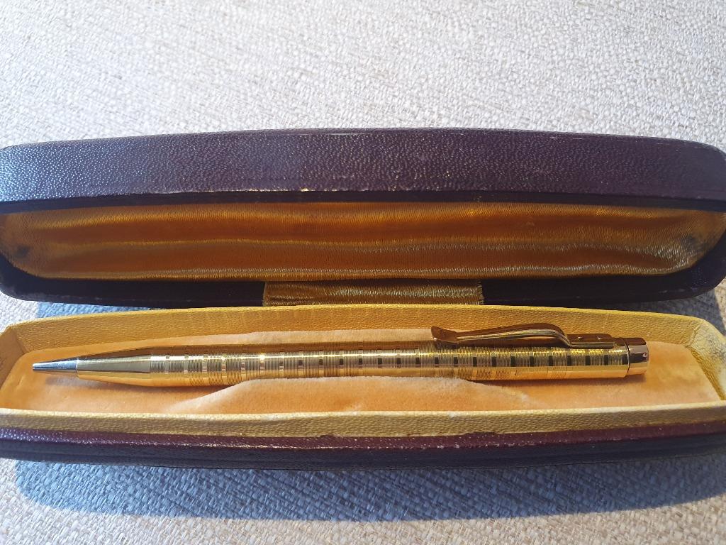 Porte-mine en or, Collections, Stylos, Porte-mines, Autres marques, Avec boîte, Comme neuf