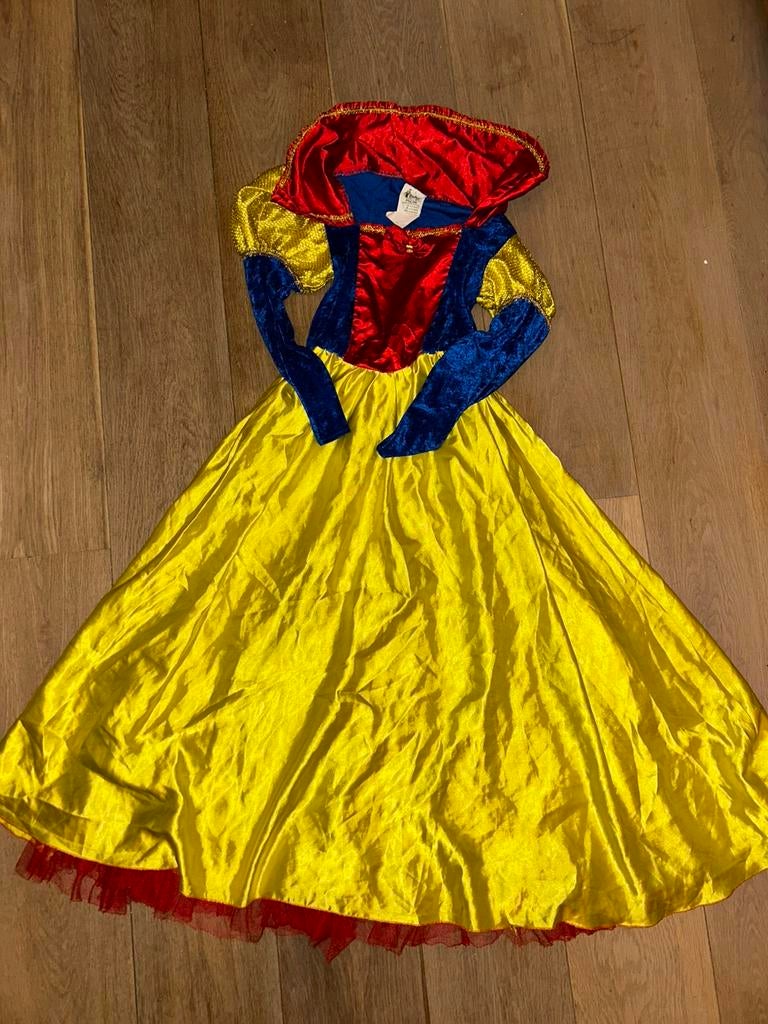 Sneeuwwitje jurk 140 10 jaar, Ophalen of Verzenden, Gebruikt, 134 t/m 140, Meisje