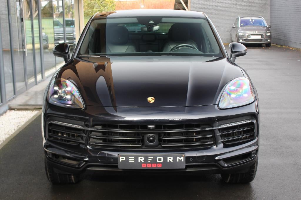 PORSCHE CAYENNE COUPÉ 3.0i TURBO *360CAM*ACC*PANO*FULL BLACK, Auto's, Porsche, Automaat, Cayenne, 2995 cc, Zwart