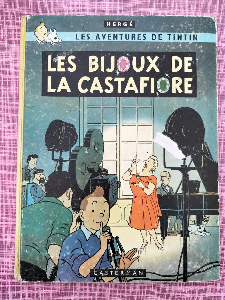 Hergé - Tintin : Les bijoux de la castafiore (1ère édition), Enlèvement ou Envoi, Utilisé, Hergé