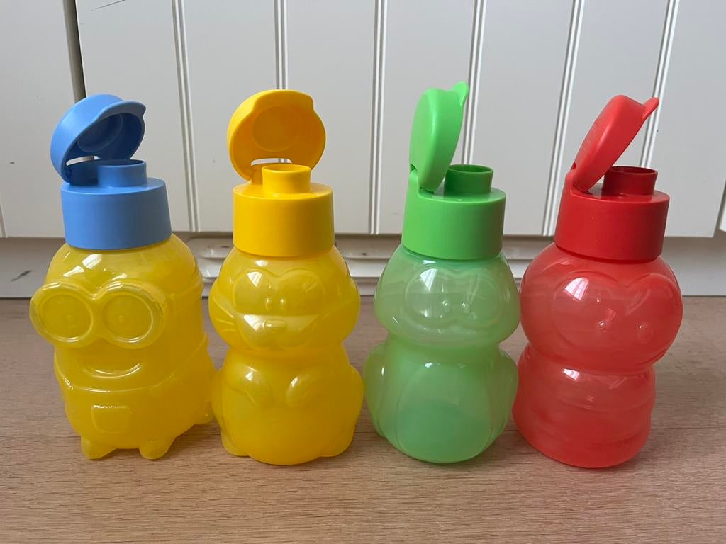 Tupperware drinkfles kind (4), Ophalen, Zo goed als nieuw