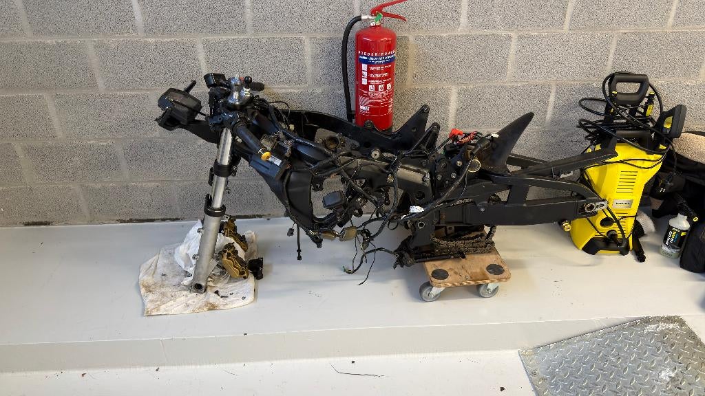 CBR 600RR PC37 In onderdelen, Motoren, Ophalen of Verzenden, Gebruikt