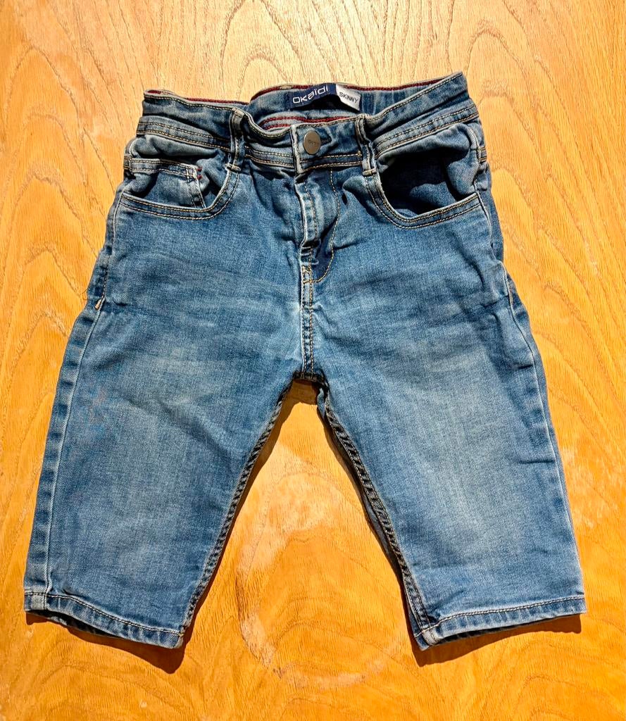 Bermuda Okaïdi - Bleu délavé, Enlèvement ou Envoi, Utilisé, Garçon ou Fille, Pantalon