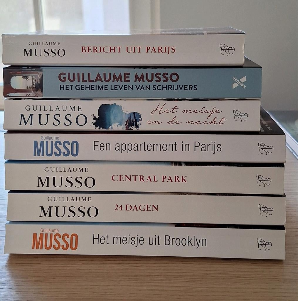 Guillaume Musso: reeks van 7 thrillers., Livres, Enlèvement ou Envoi, Guillaume Musso