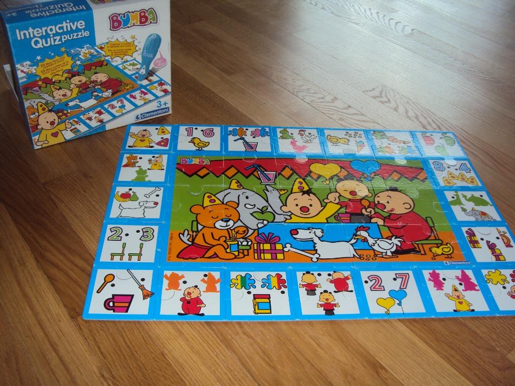 Clementoni, extra grote vloerpuzzel Bumba!!, Ophalen of Verzenden