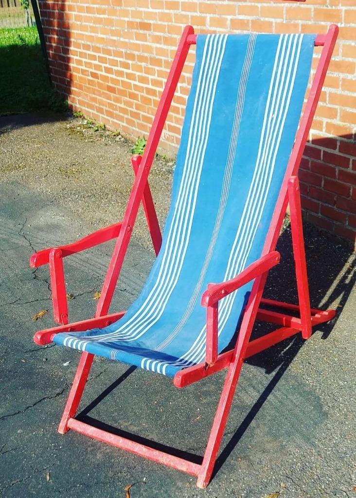 Chaise de camping, chaise de plage, chaise pliante Transat, Enlèvement