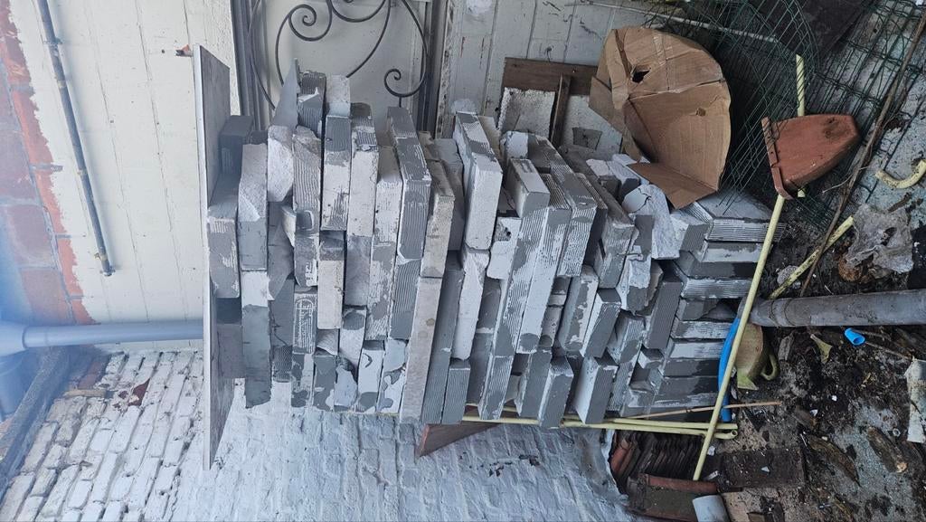 ytong blokken, Enlèvement, Utilisé