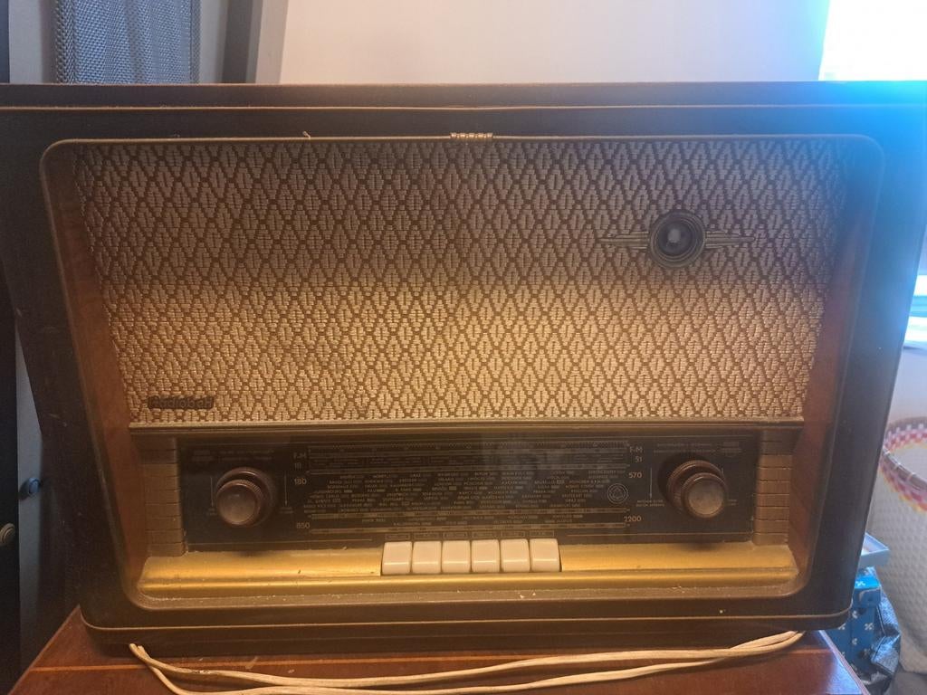 Ancienne radio Radiobell RB 316-D, Enlèvement, Radio