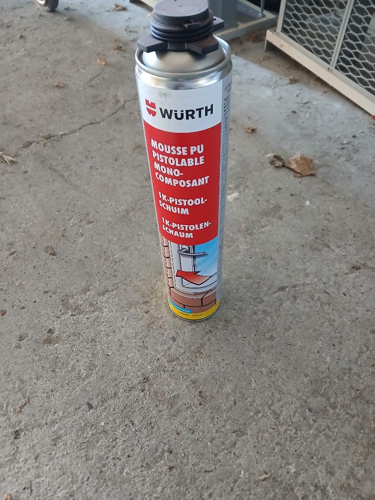 PU schuim Wurth, Ophalen of Verzenden, Nieuw, Overige materialen