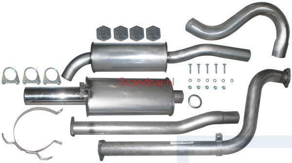 Volvo Uitlaatset 740+745 turbo RVS Ferrita niet meer leverba, Enlèvement ou Envoi, Neuf