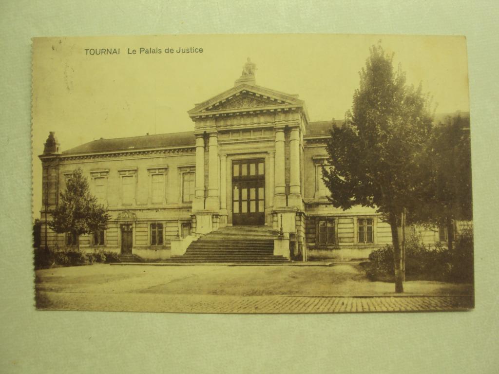 49920 - TOURNAI - LE PALAIS DE JUSTICE, Envoi