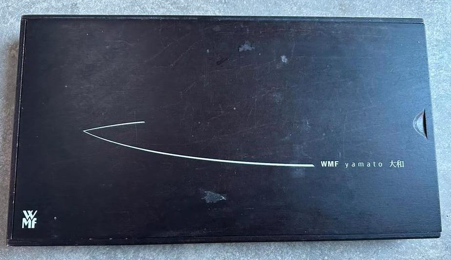 WMF Yamato Japans Chef Messen in Houten Doos, Huis en Inrichting, Ophalen of Verzenden, Gebruikt