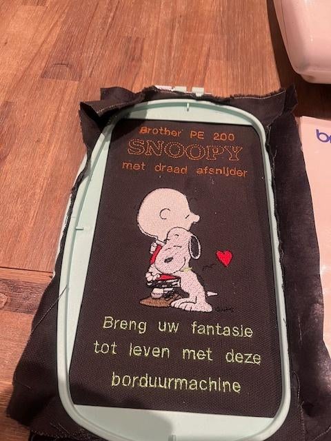 Perfecte brother borduurmachine, Ophalen of Verzenden, Gebruikt, Machineborduren, Borduurmachine