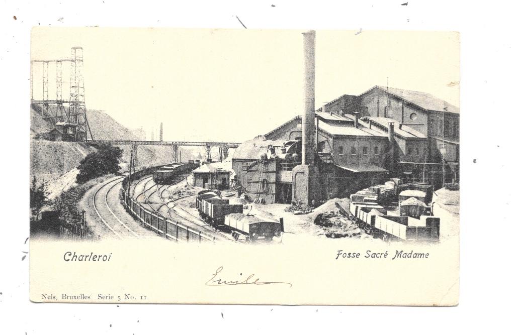 Charleroi NA839: Heilig Graf van Madame 1902 (Nels), Verzenden, Voor 1920, Gelopen, Henegouwen