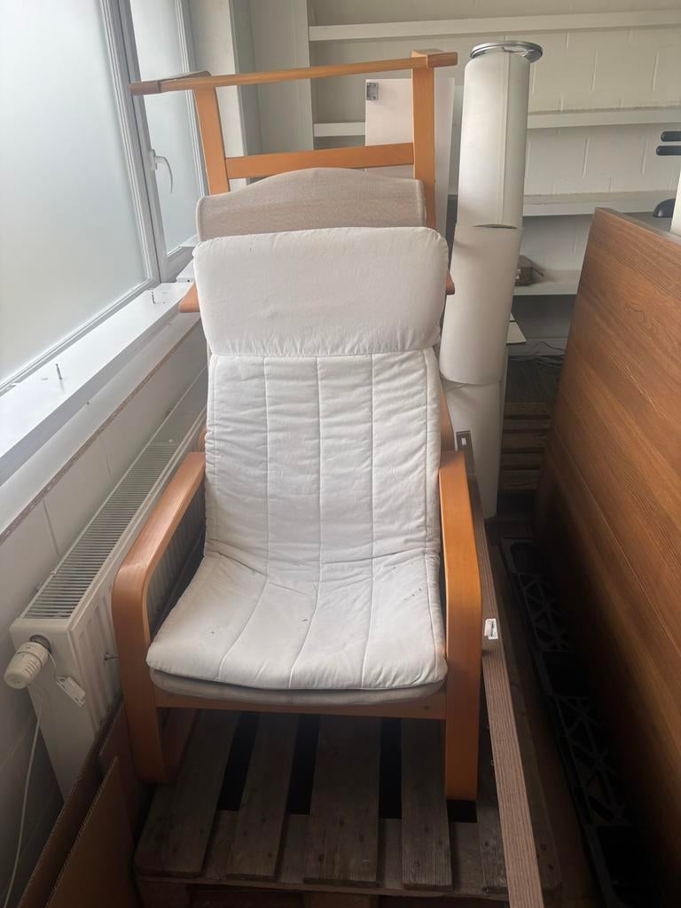 Ikea Poang fauteuil stoel, Huis en Inrichting, Ophalen, Gebruikt