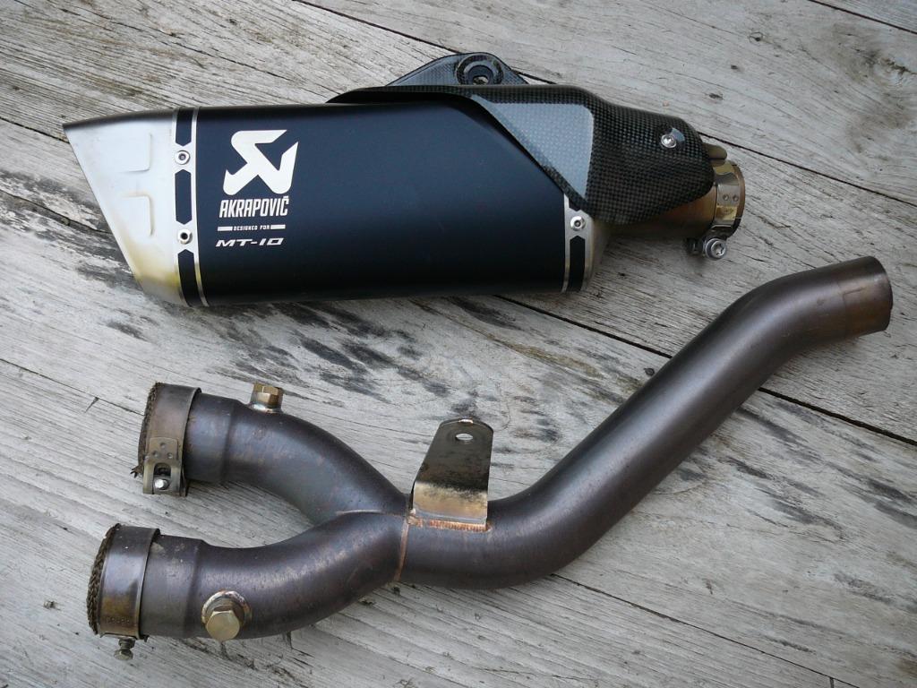 AKRAPOVIC YAMAHA, Motoren, Ophalen of Verzenden, Gebruikt