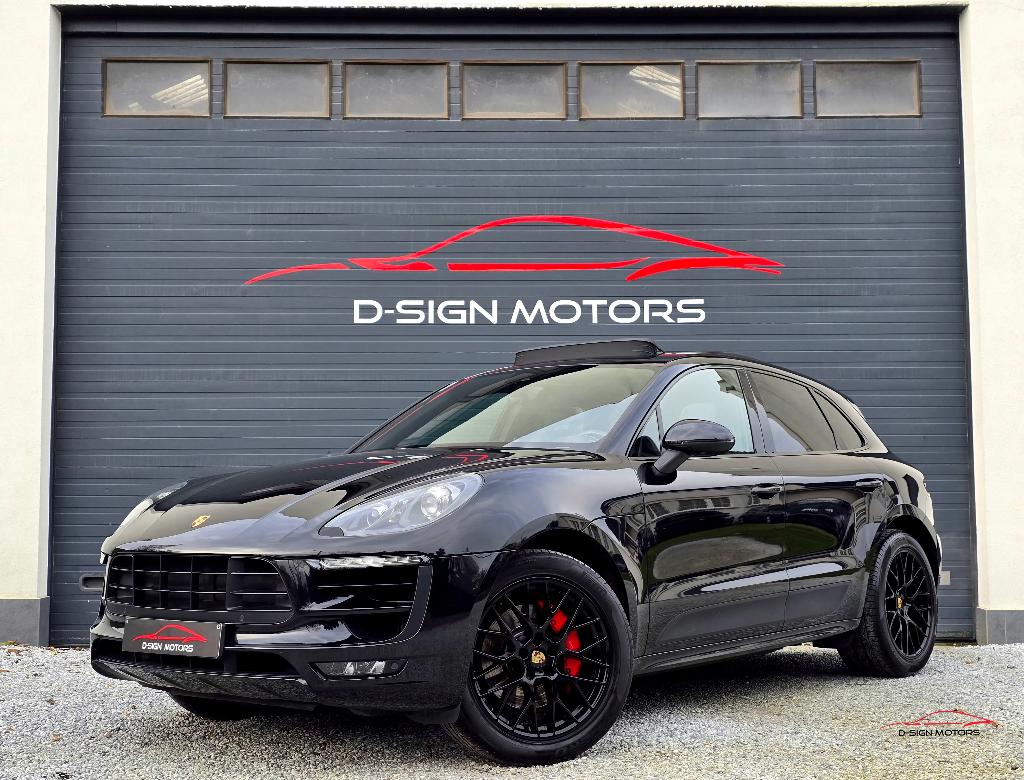 PORSCHE MACAN GTS 3.0 V6 BI-TURBO PDK (360pk) 2016 152.670km, Auto's, Porsche, Automaat, Zwart, Leder, 5 zetels