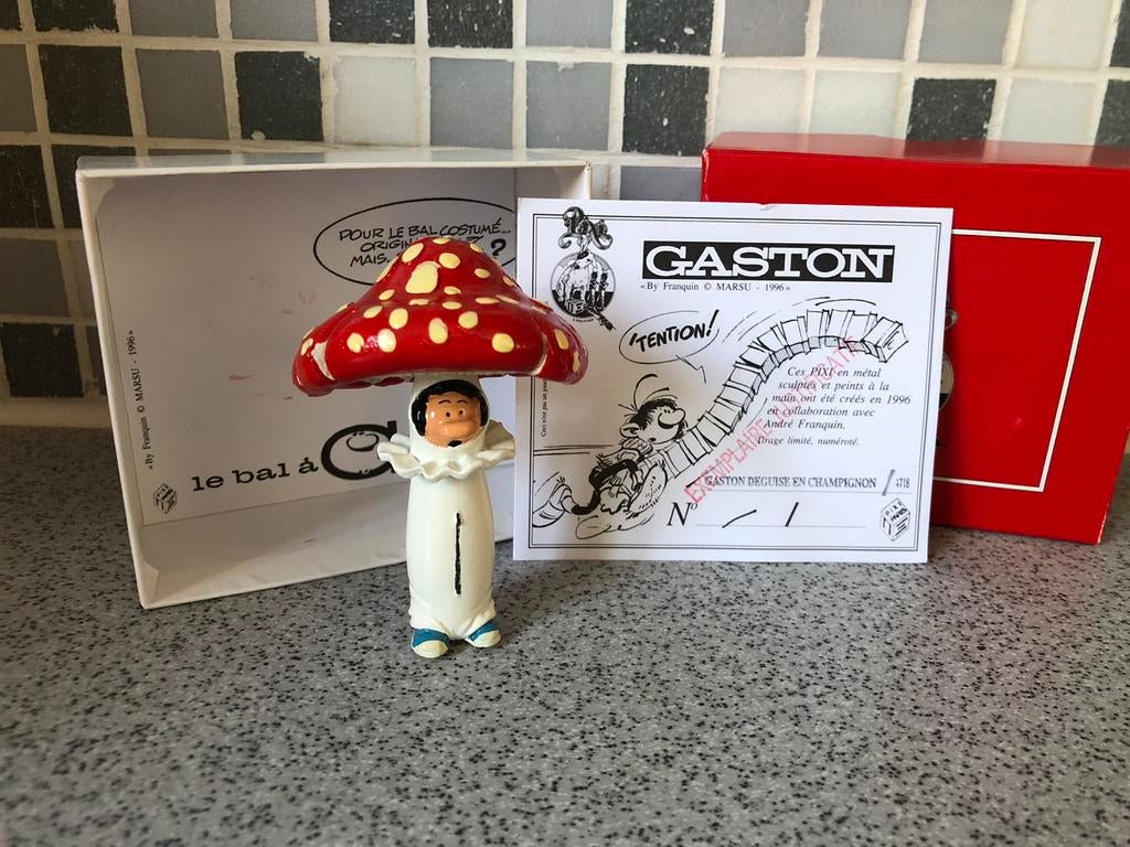 Gaston bal déguisé en champignon - pixi, Enlèvement ou Envoi, Comme neuf