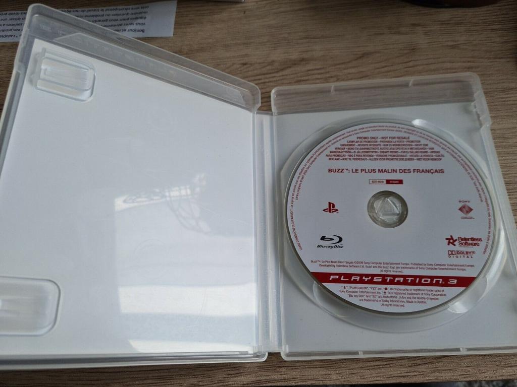Buzz Le Plus Malin Des Français PROMO disc, Games en Spelcomputers, Puzzel en Educatief, Ophalen of Verzenden, Zo goed als nieuw