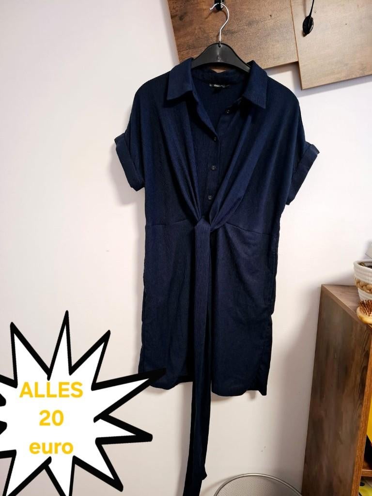 jurk dames, Kleding | Dames, Jurken, Blauw, Ophalen of Verzenden, Zo goed als nieuw, Maat 36 (S)