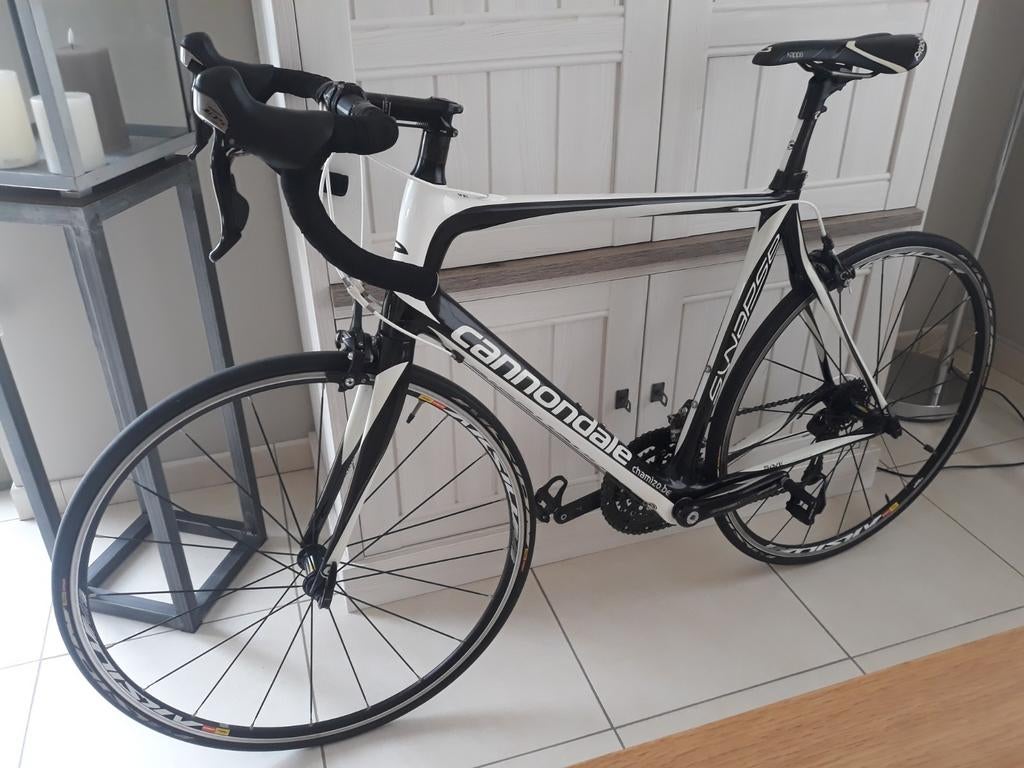 Cannondale Race - Full Carbon - Full 105 - Super Licht !!!, Enlèvement, Carbone