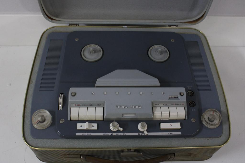 Vintage Grundig TK 46 Bandrecorder uit de Jaren'60