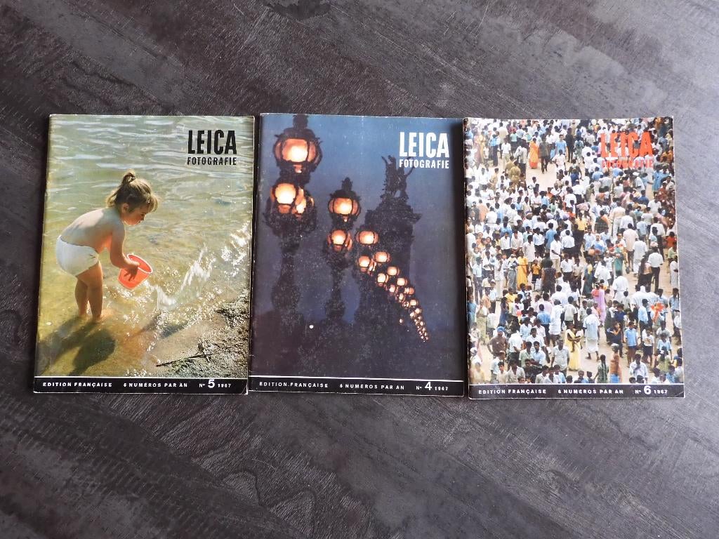 livre / magazine Leica années 67 à actuel., Enlèvement ou Envoi, Utilisé, Photographie général, Leica
