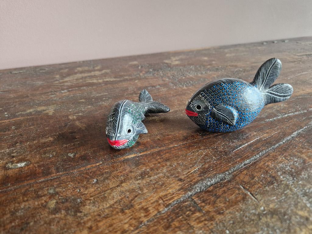 Medium Painted Whale, Antiquités & Art, Art | Objets design, Enlèvement ou Envoi