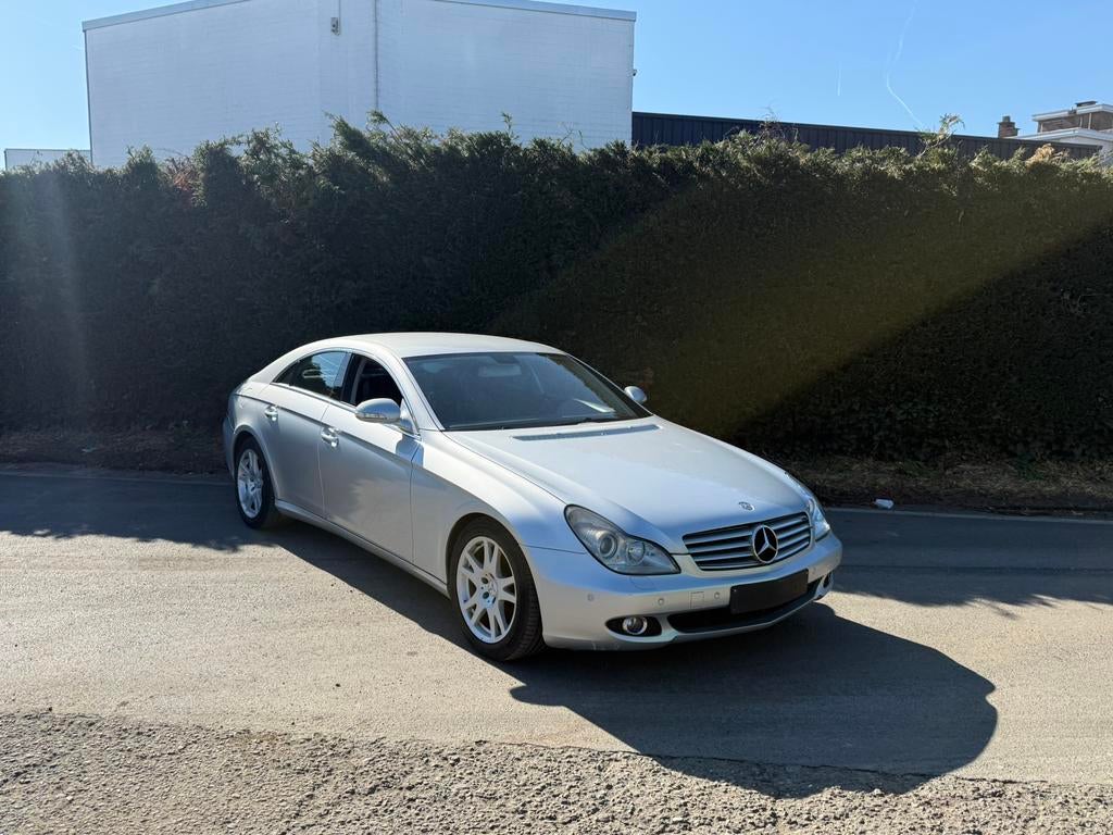 Mercedes cls 320 CDI, Auto's, Automaat, Zwart, Leder, 5 deurs