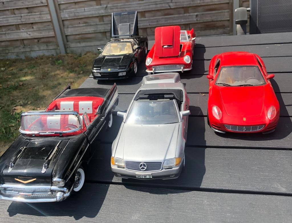 Diverse modelauto’s 1:18, Ophalen, Zo goed als nieuw