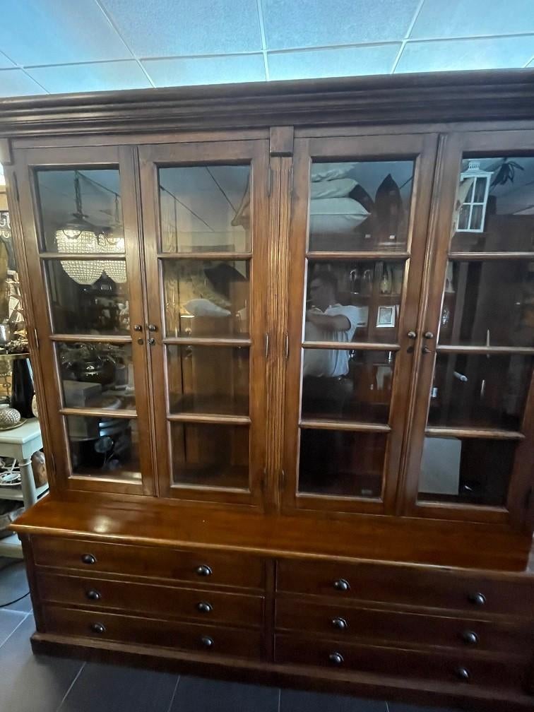 EIKEN BUFFETKAST BOEKENKAST VITRINEKAST EICHHOLTZ Flamant, Huis en Inrichting, Kasten | Boekenkasten, Ophalen, Met deur(en), 200 cm of meer