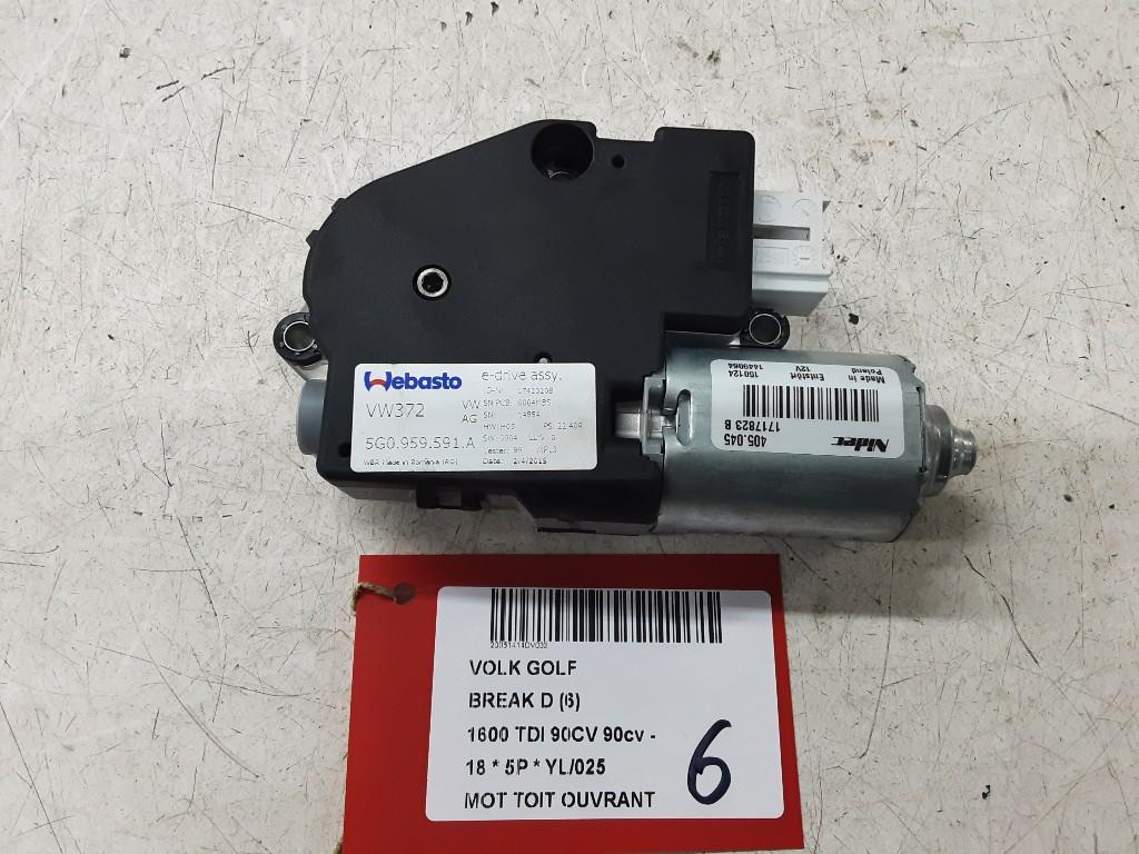 TOIT OUVRANT MOTEUR Golf VII Variant (AUVV) (5G0959591A), Autos : Pièces & Accessoires, Volkswagen, Mevr. I. Hauben, Utilisé, Rue de l'Espoir 34 34
4030  GRIVEGNÉE, BE