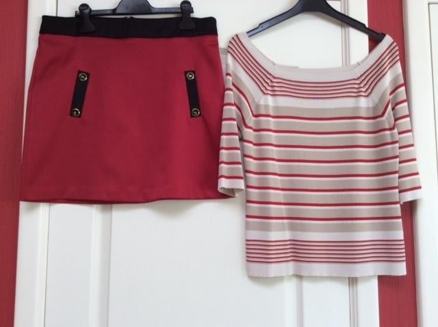 Te koop rok + trui maat 40, Kleding | Dames, Rokken, Overige kleuren, Ophalen of Verzenden, Zo goed als nieuw, Boven de knie