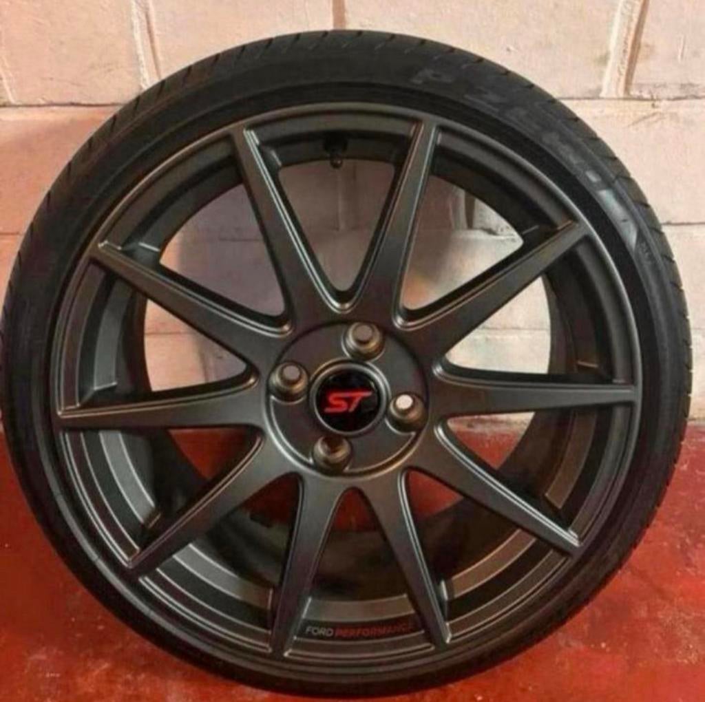 Ford Fiesta ST mk8 / Ford Performance wheels, Auto-onderdelen, Ophalen, 18 inch, Gebruikt, Banden en Velgen