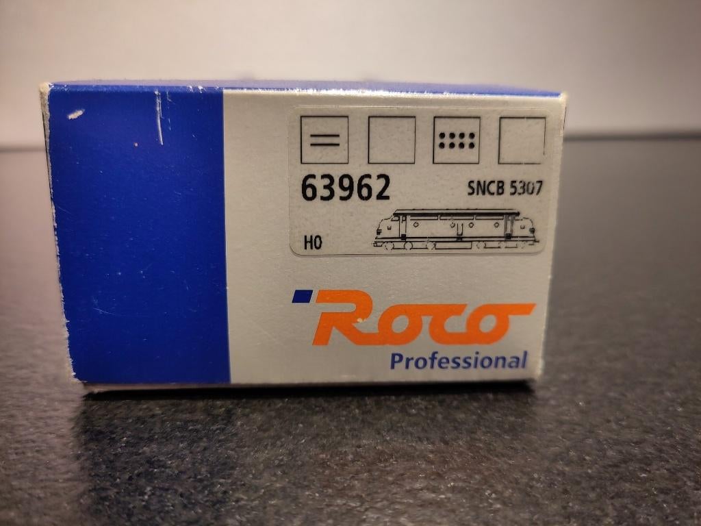ROCO SNCB 5307 63962, Hobby & Loisirs créatifs, Trains miniatures | HO, Analogique, Enlèvement ou Envoi, Comme neuf, Roco