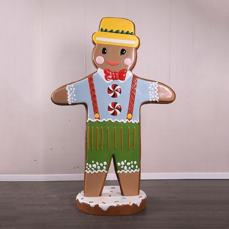 Gingerbread Man – Peperkoek beeld Hoogte 183 cm, Ophalen, Nieuw
