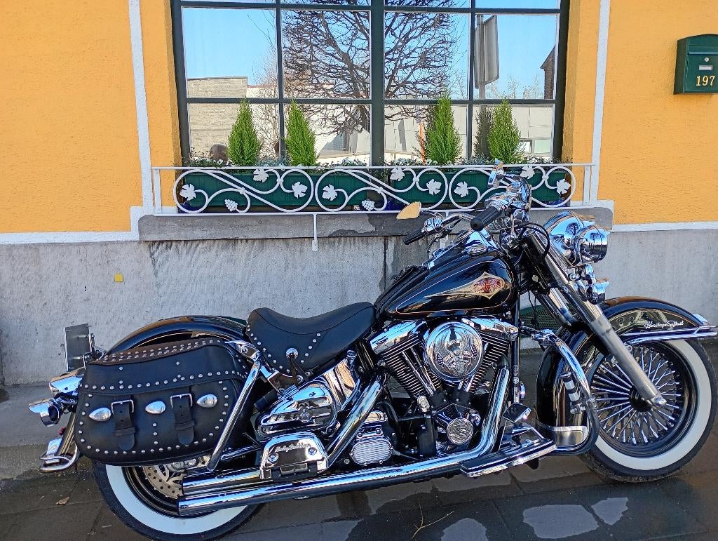 Harley Davidson Softail Heritage 14000€, 2 cilinders, 1340 cc, Chopper, Bedrijf