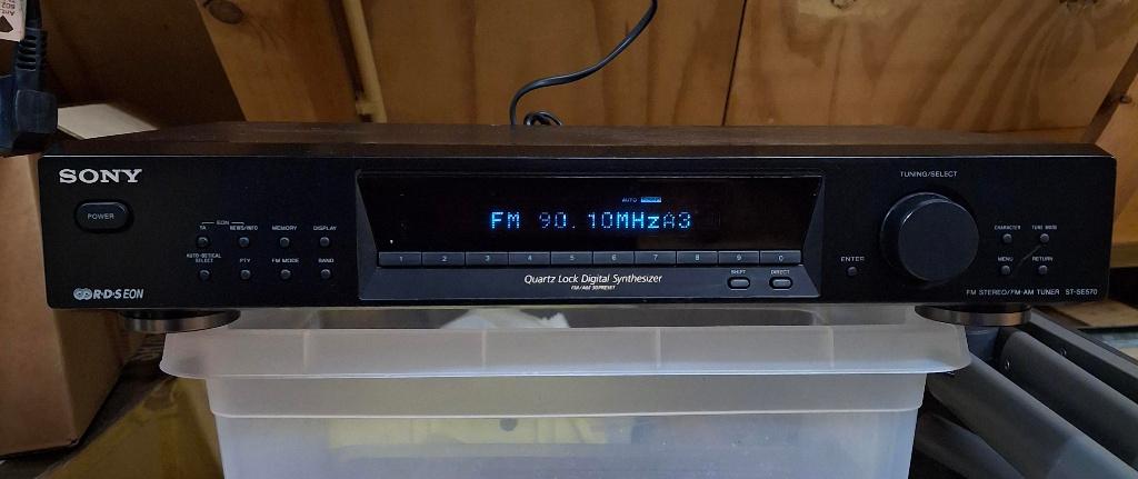 Sony Tuner RDS EON Model ST-SE570, Enlèvement, Utilisé