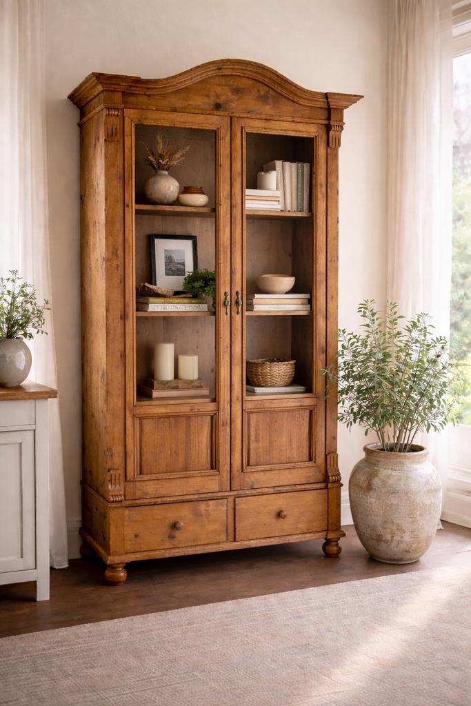 Geweldige “Oud Grenen” buffetkast ….een pareltje, Antiquités & Art, Enlèvement